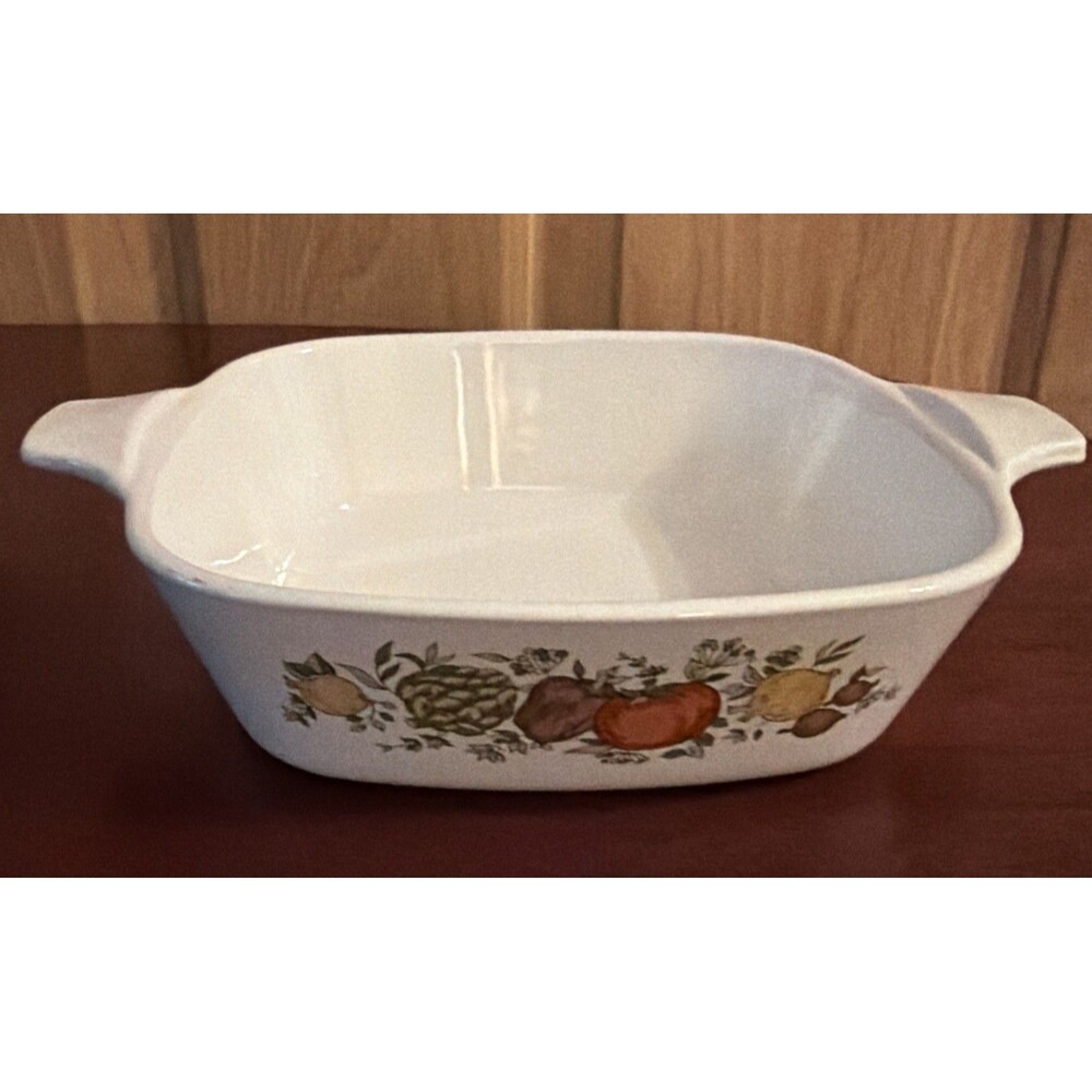 Vintage Corning Ware Spice of Life P-41-B Casserole Dish 1 3/4 Cup USA Bakeware!